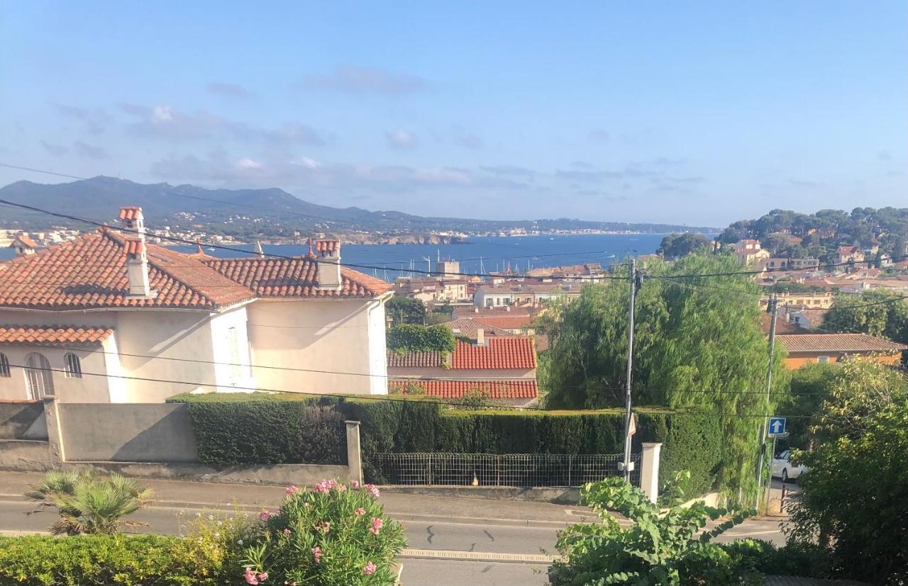 Petit Paradis A Sanary Avec Vue Mer Wifi Et Clim Bagian luar foto